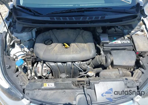 2016 Hyundai Elantra Se from USA, damaged, VIN 5NPDH4AE9GH768620